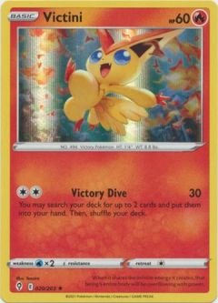 Pokemon Card - Evolving Skies 020/203 - VICTINI (holo-foil)