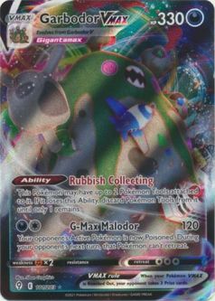 Pokemon Card - Evolving Skies 101/203 - GARBODOR VMAX (holo-foil)