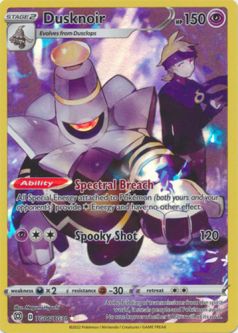 Pokemon Card - Sword & Shield Brilliant Stars TG06/TG30 - DUSKNOIR (holo-foil)