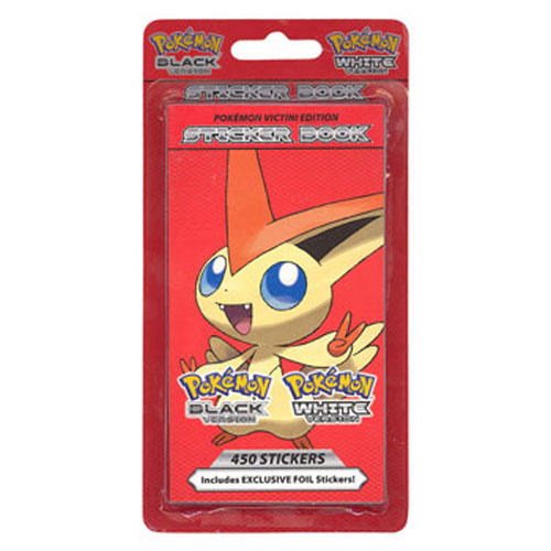 Pokemon Toys - Sticker Book - VICTINI EDITION ( 450 Stickers )