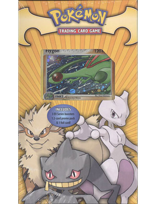Pokemon Cards - Value Box YELLOW (3 Ex Boosters, 1 Promo Pack & 1 Foil Card)