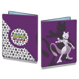 Ultra Pro Pokemon TCG - 9 Pocket Portfolio Album - MEWTWO (Holds 180 Cards)