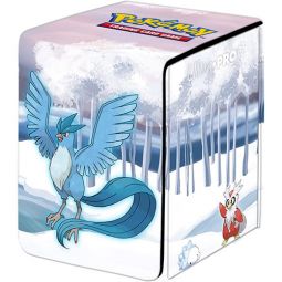 Ultra Pro Pokemon TCG Alcove Flip Box - FROSTED FOREST (Holds 100 Sleeved Cards - Magnetic Closure)