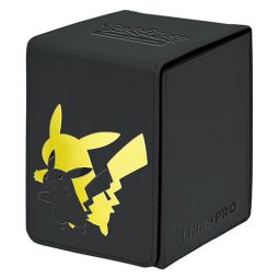 Ultra Pro Pokemon TCG - Alcove Flip Box - PIKACHU (Holds 100 Sleeved Cards - Magnetic Closure)