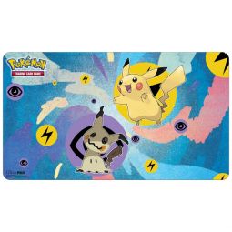 Ultra Pro Pokemon Supplies - Playmat - PIKACHU & MIMIKYU (24 x 13.5 inches)