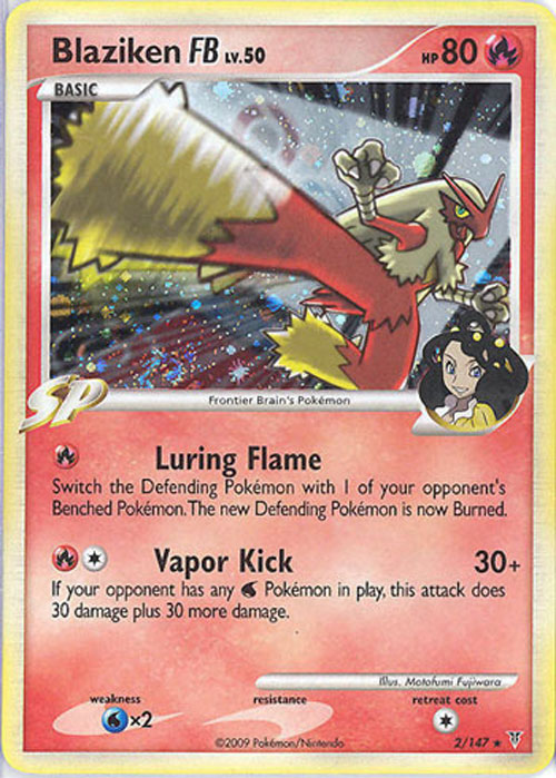 Pokemon Card - Supreme Victors 2/147 - BLAZIKEN FB Lv.50 (holo-foil)