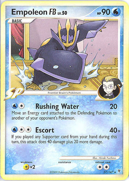 Pokemon Card - Supreme Victors 27/147 - EMPOLEON FB Lv.50 (rare)