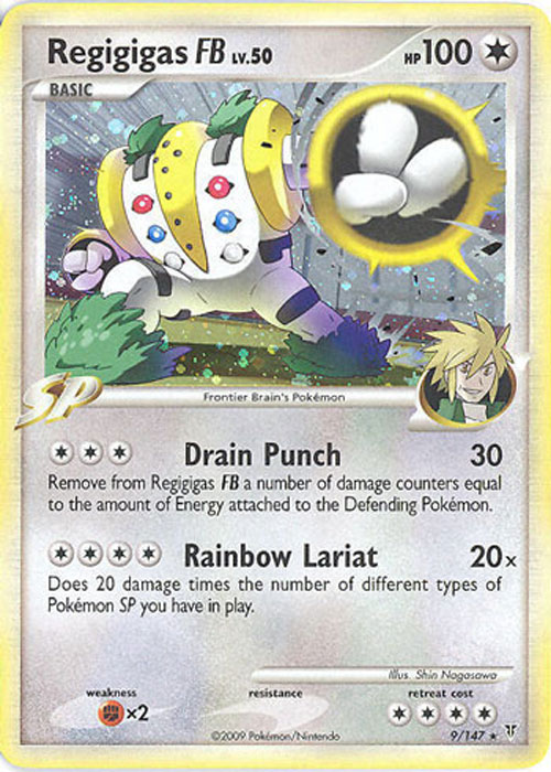 Pokemon Card - Supreme Victors 9/147 - REGIGIGAS FB Lv.50 (holo-foil)