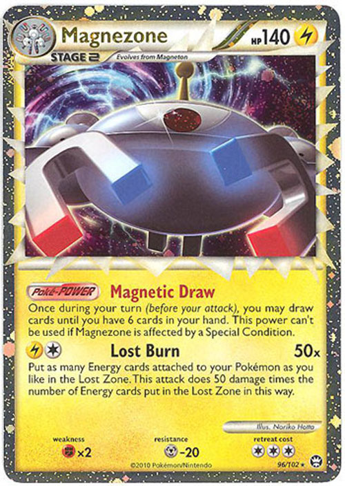 Pokemon Card - Triumphant 96/102 - MAGNEZONE (Prime) (holo-foil)