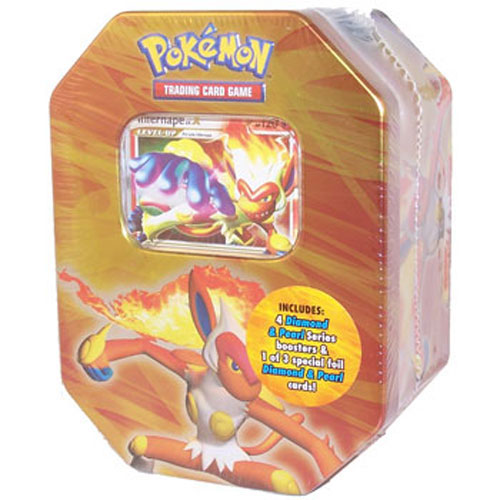 Pokemon EX - 2007 Collectors Tin Set - INFERNAPE