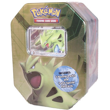 Pokemon EX - 2008 Collectors Tin Set - TYRANITAR