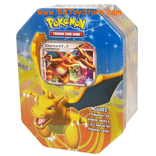 Pokemon Platinum - 2009 Collectors Tin Set - CHARIZARD