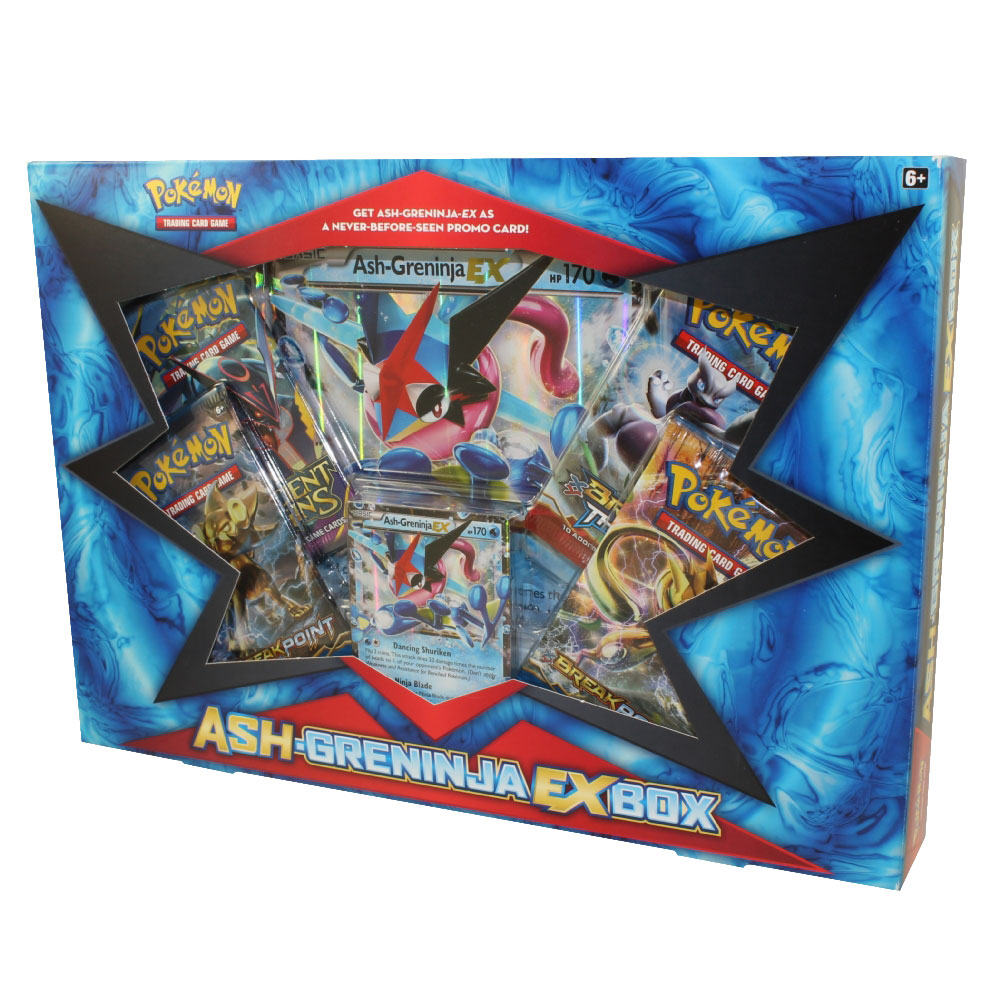 Pokemon Cards - ASH-GRENINJA EX BOX (4 Boosters, 1 Jumbo Foil, 1 Special Foil )