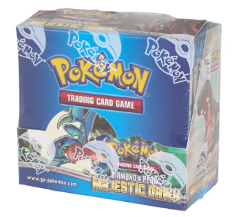 Pokemon Cards - DP MAJESTIC DAWN - Booster Box ( 36 Packs )