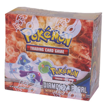 Pokemon Cards - DP MYSTERIOUS TREASURES  - Booster Box ( 36 Packs )