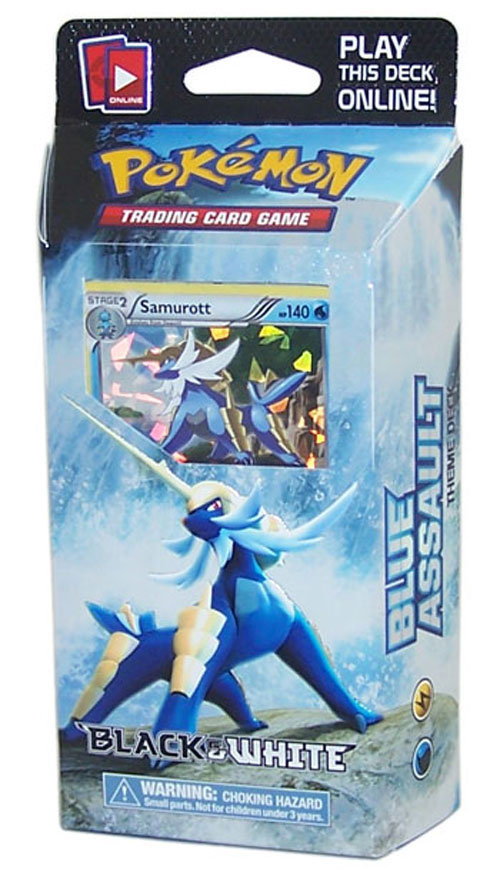 Pokemon Cards - Black & White - BLUE ASSAULT - Theme Deck