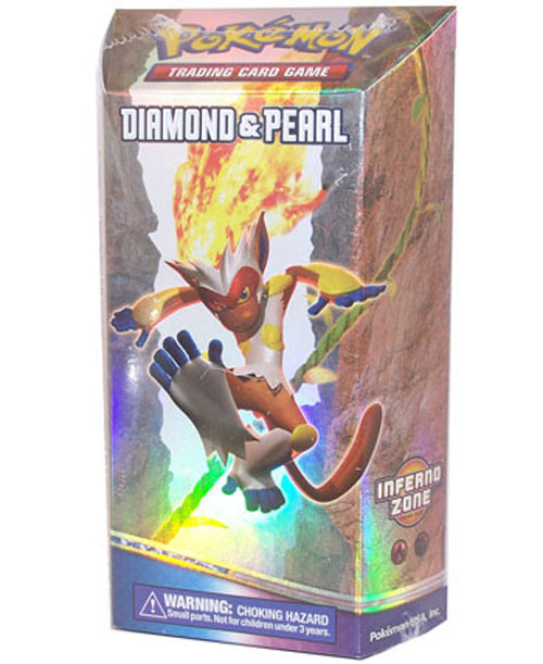 Pokemon Cards - Diamond & Pearl INFERNO ZONE - Theme Deck