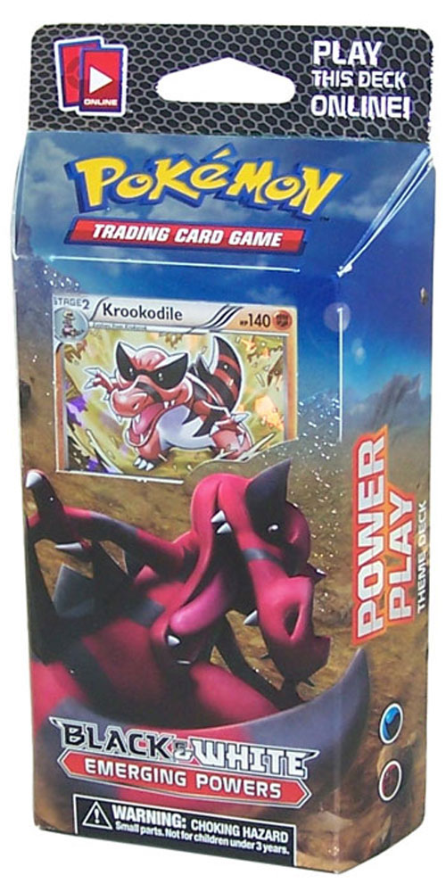Pokemon Cards - BW Emerging Powers - POWER PLAY - Theme Deck