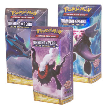 Pokemon Cards - Great Encounters - Theme Decks ( Set of 3 )