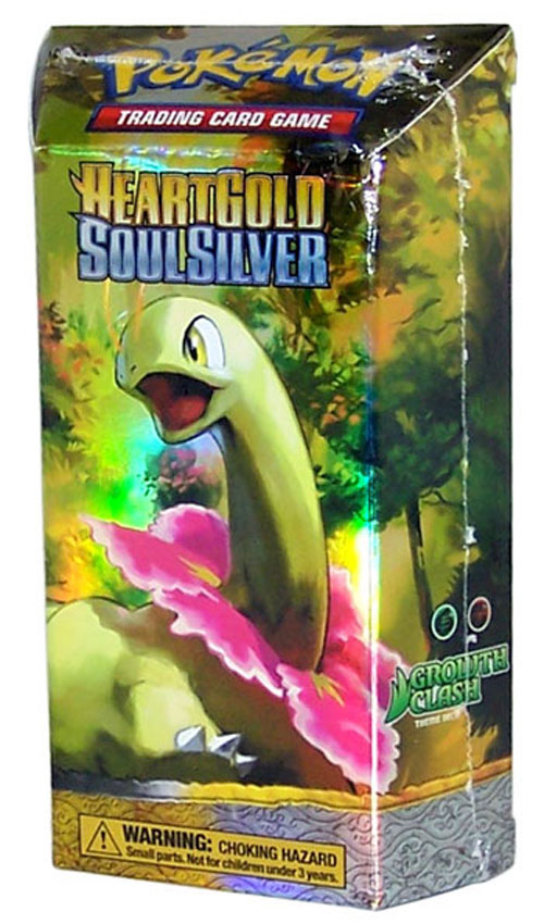 Pokemon Cards - Heart Gold Soul Silver - GROWTH CLASH - Theme Deck