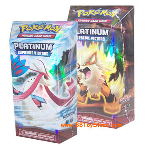 Pokemon Cards - PL Supreme Victors - Theme Decks - Set of 2 (Overflow & Ignition)