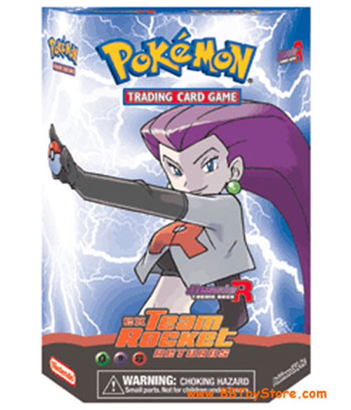 Pokemon Cards - Team Rocket Returns JESSIE - Theme Deck