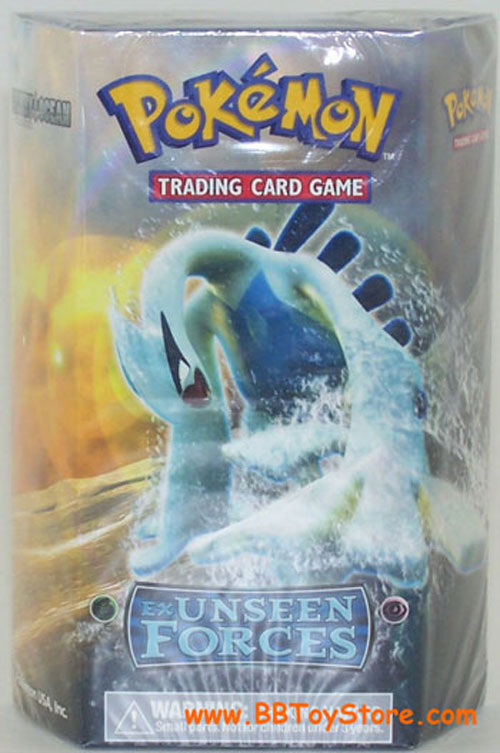 Pokemon Cards - Unseen Forces SILVERY OCEAN - Theme Deck