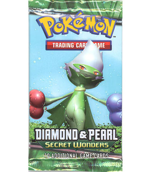 Pokemon Cards - DP SECRET WONDERS - Booster Pack