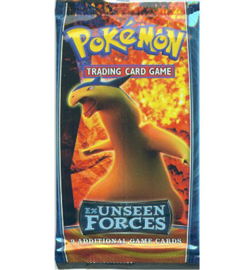 Pokemon Cards - EX UNSEEN FORCES - Booster Pack