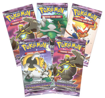 Pokemon Cards - DP STORMFRONT - Booster Packs (5 pack lot)