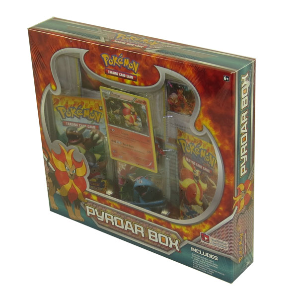 Pokemon Cards - PYROAR BOX (1 Holo Promo, 2 Holo Trainers, 3 Boosters & more)