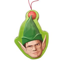 Boston America - The Office Holiday Ornament Candy Tin - ELF DWIGHT (Green Apple Sours)