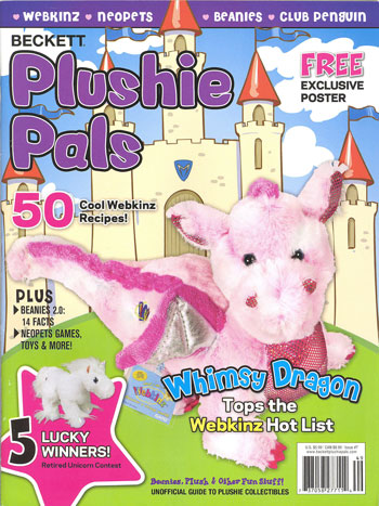 Beckett Price Guide - PLUSHIE PALS ( Issue #7 - July/Aug 2008 )