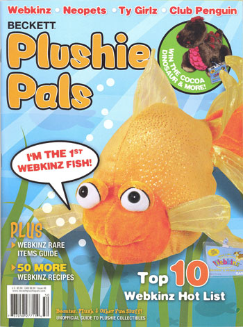 Beckett Price Guide - PLUSHIE PALS ( Issue #8 - Sept/Oct 2008 )