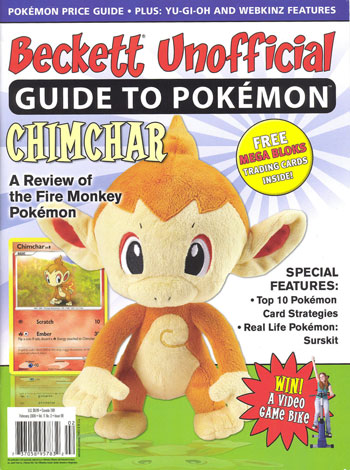 Beckett Price Guide - POKEMON Unofficial Collector ( Issue #99 - February 2008 )