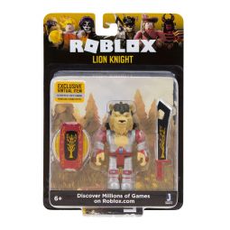 Jazwares - Roblox Single Figure Pack S2 - LION KNIGHT (3 inch)