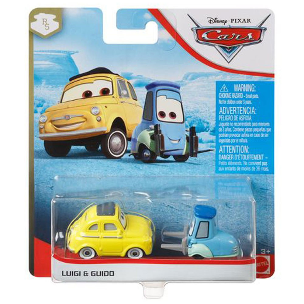 Mattel Disney Pixar's Cars LUIGI & GUIDO (Radiator Springs) FJH93