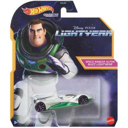 Mattel - Hot Wheels Vehicle - Lightyear Character Cars - BUZZ LIGHTYEAR (Space Ranger Alpha) HDL90