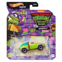 Mattel Hot Wheels Die-Cast Character Cars - Teenage Mutant Ninja Turtles - DONATELLO [HNY11]