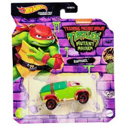 Mattel Hot Wheels Die-Cast Character Cars - Teenage Mutant Ninja Turtles - RAPHAEL [HNY12]