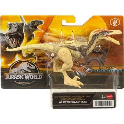 Mattel - Jurassic World Dinosaur Figure - Dino Trackers Danger Pack - AUSTRORAPTOR (7 inch) HLN50
