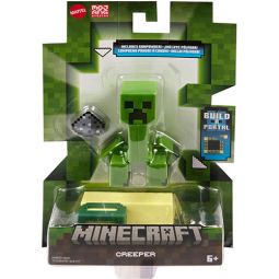 Mattel - Minecraft Build-A-Portal Action Figure - CREEPER (3.25 inch) HMB20