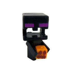 Mattel - Minecraft TNT Series 25 Mini Figure - ENDERMAN Holding Pumpkin (1 inch)(Loose)