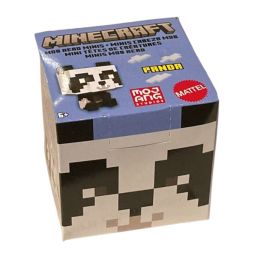 Mattel - Minecraft Mob Head Boxed Mini Figures - PANDA (1 inch)