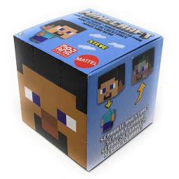 Mattel - Minecraft Mob Head Boxed Mini Figures - STEVE (1 inch) HDV66