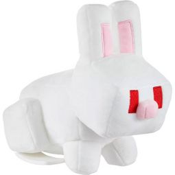 Mattel - Minecraft Plush Stuffed Animal - WHITE RABBIT (8 inch)
