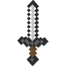Mattel - Minecraft Role Play Weapon - IRON SWORD (17 inch) HLP59