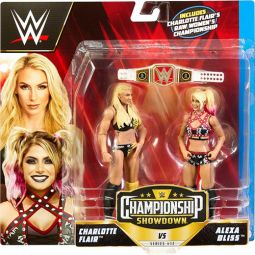 Mattel - WWE Championship Showdown Figure Set - CHARLOTTE FLAIR & ALEXA BLISS [Series #12] HLL76