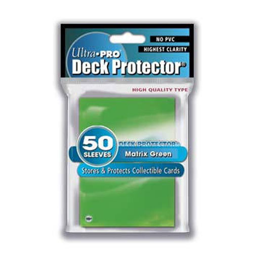 Trading Card Supplies - DECK PROTECTORS - GREEN (50 pack)