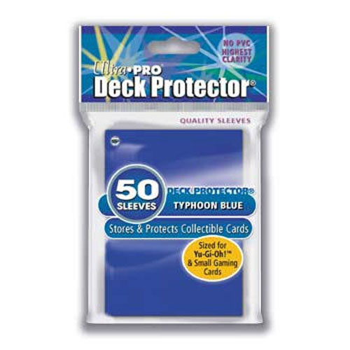 Trading Card Supplies - DECK PROTECTORS - BLUE (50 pack - Small Size)